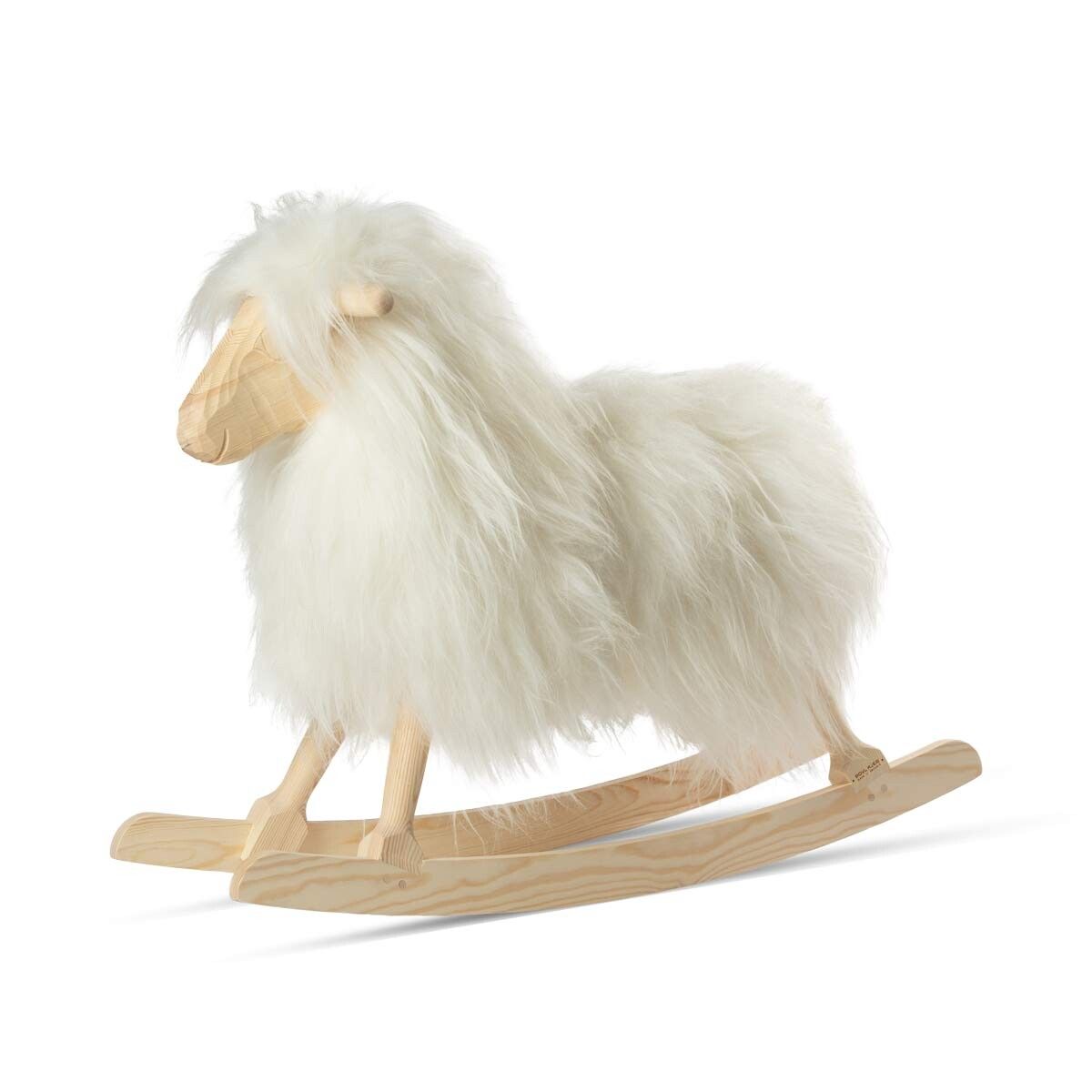 Rocking Sheep | Long Wool | L85xW25xH60 cm | Large