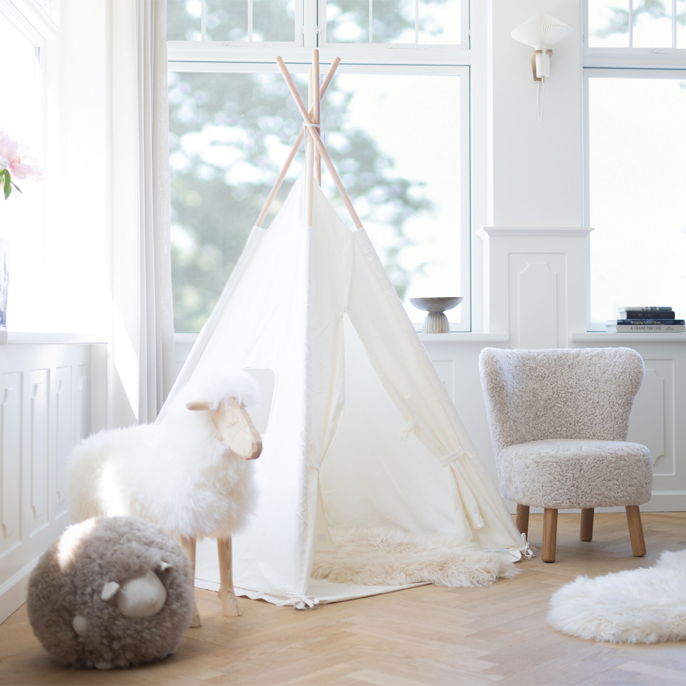 Signature Standing Sheep | Small Off White